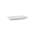 Fuente de Cocina Quid Gastro Cerámica Blanco (30,5 x 19,5 x 2,5 cm) (Pack 4x)