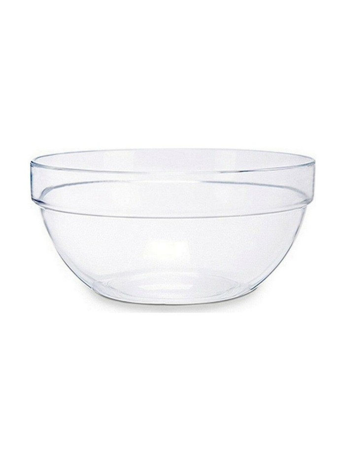 Bowl Transparent Glass (250 ml) (6 Units)