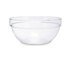 Bowl Transparent Glass (250 ml) (6 Units)