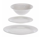 Set de Vajilla Excellent Houseware Stockholm Porcelana Blanco 36 Piezas