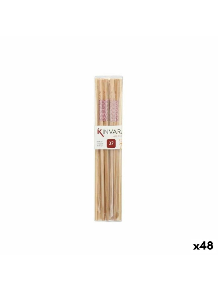 Set de sushi Marron Bambou (48 Unités)
