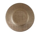 Flat plate Golden Glass 6 Units (21 x 2 x 21 cm)
