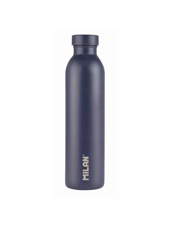 Stainless Steel Flask Milan Navy Blue 591 ml