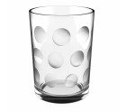 Vaso Quid Urban Circles Transparente Vidrio (36 cl) (Pack 6x)