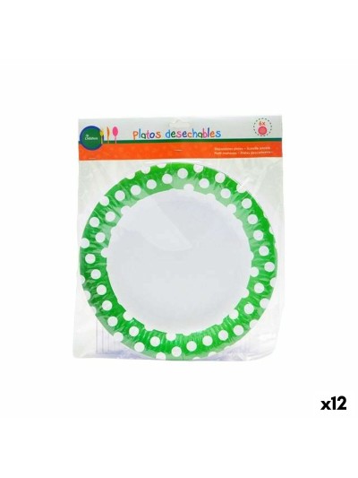 Plate set Disposable 12 Units