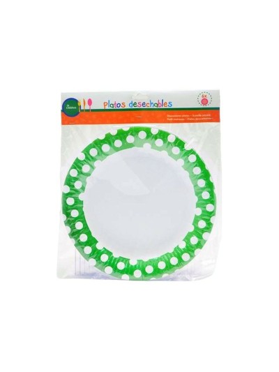 Plate set Disposable 12 Units