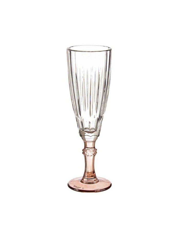 Champagne glass Crystal Brown 6 Units (170 ml)