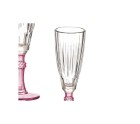 Copa de champán Cristal Rosa 6 Unidades (170 ml)