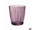 Verre Bormioli Rocco Pulsar Violet verre 390 ml (6 Unités) (Pack 6x)