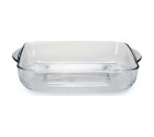 Set de Fuentes para Horno 1690037 Transparente Cristal 1 L (2 Unidades)