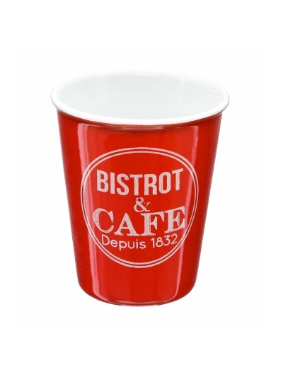 Juego de 6 Tazas de Café 5five Simply Smart Bistrot Multicolor 110 ml