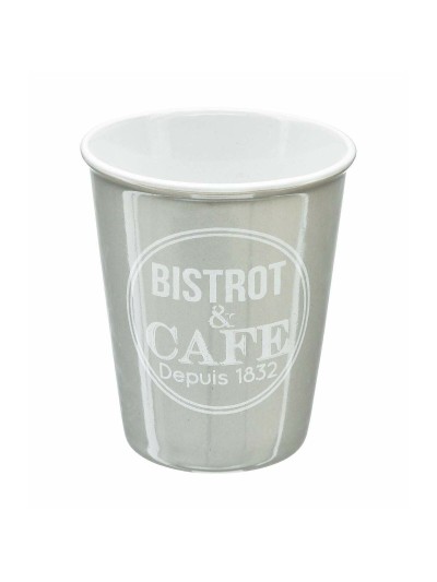 Juego de 6 Tazas de Café 5five Simply Smart Bistrot Multicolor 110 ml