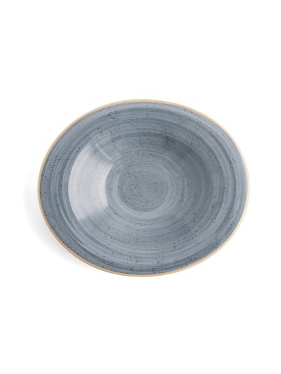 Assiette creuse Ariane Terra Céramique Bleu (Ø 29 cm) (6 Unités)