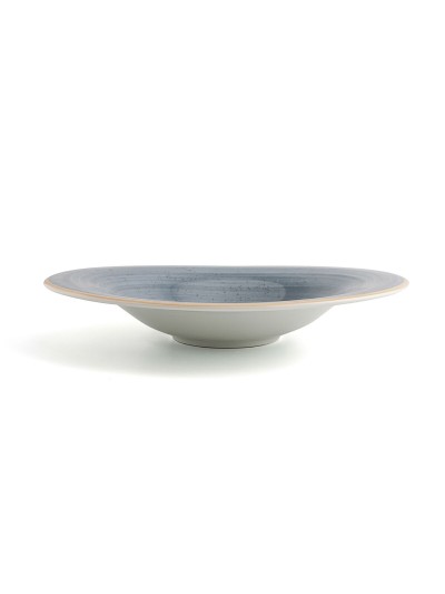 Deep Plate Ariane Terra Ceramic Blue (Ø 29 cm) (6 Units)