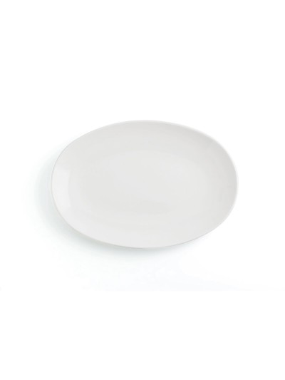 Serving Platter Ariane Vital Coupe Oval Ceramic White Ø 32 cm 6 Pieces