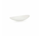 Plato Hondo Quid Select Ovalado Blanco Plástico 18 x 10,5 x 3 cm (12 Unidades)