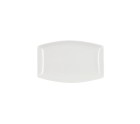 Serving Platter Quid Gastro Squared Ceramic White (25,2 x 16 x 2 cm) (6 Units)