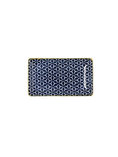 Plateau apéritif Quid Pippa Rectangulaire Multicouleur Céramique 15,5 x 9 x 2 cm (8 Unités)