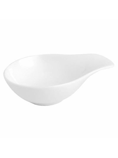 Bol Quid Chef Cerámica Blanco 11 x 8 cm 12 Unidades