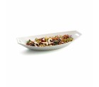 Fuente de Cocina Quid Gastro Cerámica Blanco (39,5 x 19 x 8 cm) (4 Unidades)