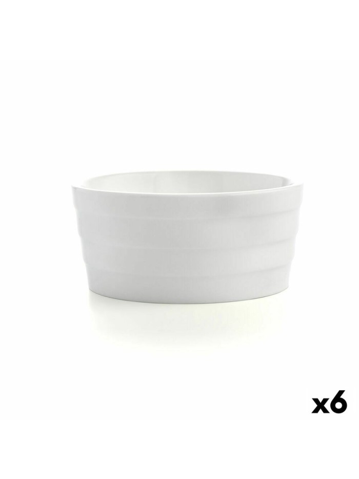 Bol Quid Select Céramique Blanc (7,7 cm) (6 Unités)
