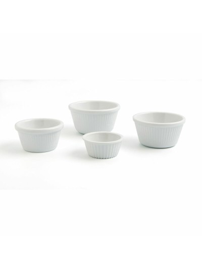 Bowl Quid Professional Melamina Ramekin White Plastic 7 x 7 x 3,5 cm
