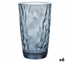 Verre Bormioli Rocco Bleu verre (470 ml) (6 Unités)