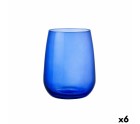 Glass Bormioli Rocco Restaurant Cobalto Blue Glass (430 ml) (6 Units)