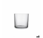 Glass Optic Transparent Glass (350 ml) (6 Units)