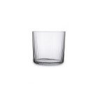 Glass Optic Transparent Glass (350 ml) (6 Units)