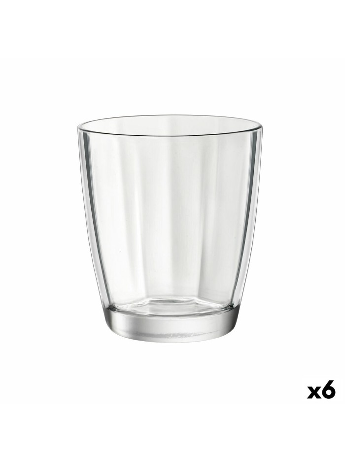 Glass Bormioli Rocco Pulsar Transparent Glass (390 ml) (6 Units)