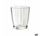 Vaso Bormioli Rocco Pulsar Transparente Vidrio (390 ml) (6 Unidades)