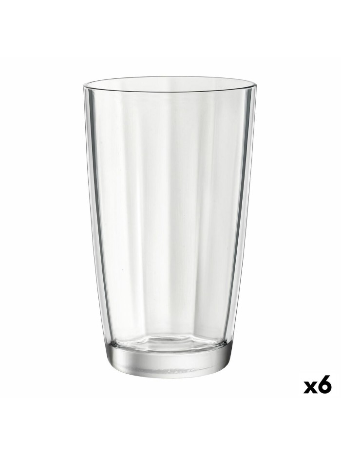 Glass Bormioli Rocco Pulsar Transparent Glass 470 ml 6 Pieces