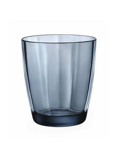 Glass Bormioli Rocco Pulsar Blue Glass (6 Units) (305 ml)