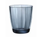 Vaso Bormioli Rocco Pulsar Azul Vidrio (6 Unidades) (305 ml)