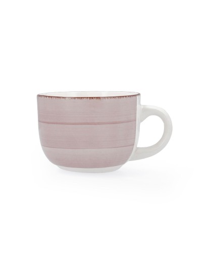 Taza Quid Vita Morning Cerámica Rosa (470 ml) (12 Unidades)
