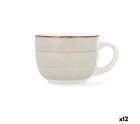 Taza Quid Vita Morning Cerámica Beige 470 ml (12 Unidades)