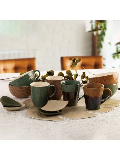 Cup La Bouchée Ritual Ceramic (550 ml) (8 Units)