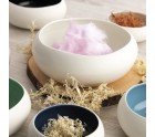 Bol Ariane Organic Cerámica Blanco (Ø 21 cm) (2 Unidades)