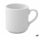 Cup Ariane Prime Coffee Ceramic White (90 ml) (12 Units)