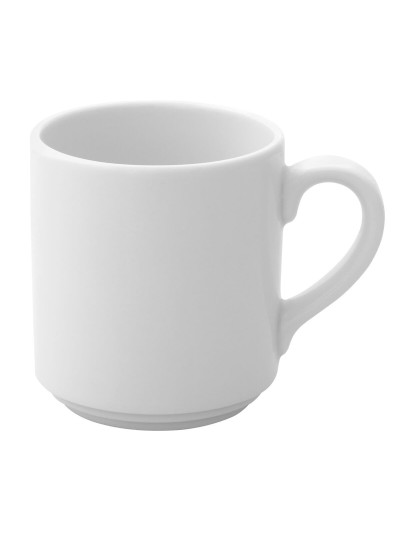 Taza Ariane Prime Café Cerámica Blanco (90 ml) (12 Unidades)