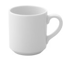 Taza Ariane Prime Café Cerámica Blanco (90 ml) (12 Unidades)