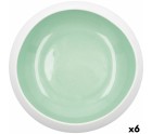 Bowl Ariane Organic Ceramic Green (16 cm) (6 Units)