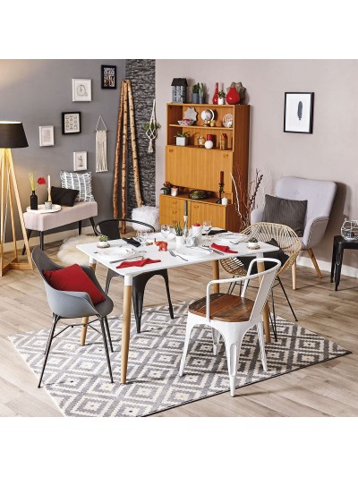 Dessert dish Arcopal Domitille Bicoloured Glass (Ø 18 cm) (12 Units)