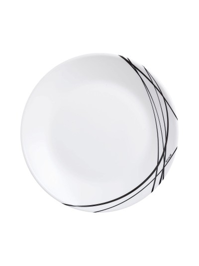 Plato de Postre Arcopal Domitille Bicolor Vidrio (Ø 18 cm) (12 Unidades)