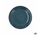 Assiette à dessert Quid Vita Céramique Bleu (19 cm) (12 Unités)
