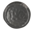 Flat plate Bidasoa Cosmos Ceramic Black (Ø 26 cm) (12 Units)