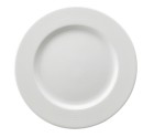 Flat plate Ariane Orba Ceramic White (Ø 27 cm) (12 Units)