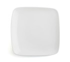 Flat plate Ariane Vital Squared Ceramic White (30 x 22 cm) (6 Units)