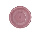 Plato Hondo Quid Vita Peoni Cerámica Rosa Ø 21,5 cm (12 Unidades)